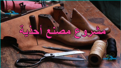مشروع مصنع أحذية