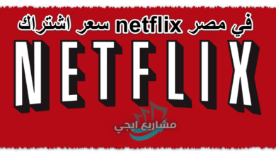 سعر اشتراك netflix في مصر