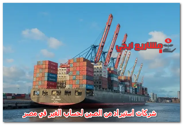 شركات استيراد من الصين لحساب الغير في مصر
